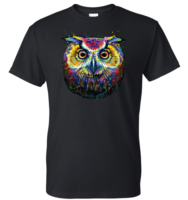 Rainbow Owl Pose